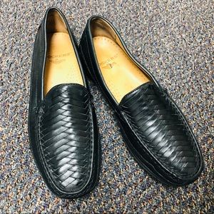 🔥SALE🔥 Black Leather Docker Loafers 👞